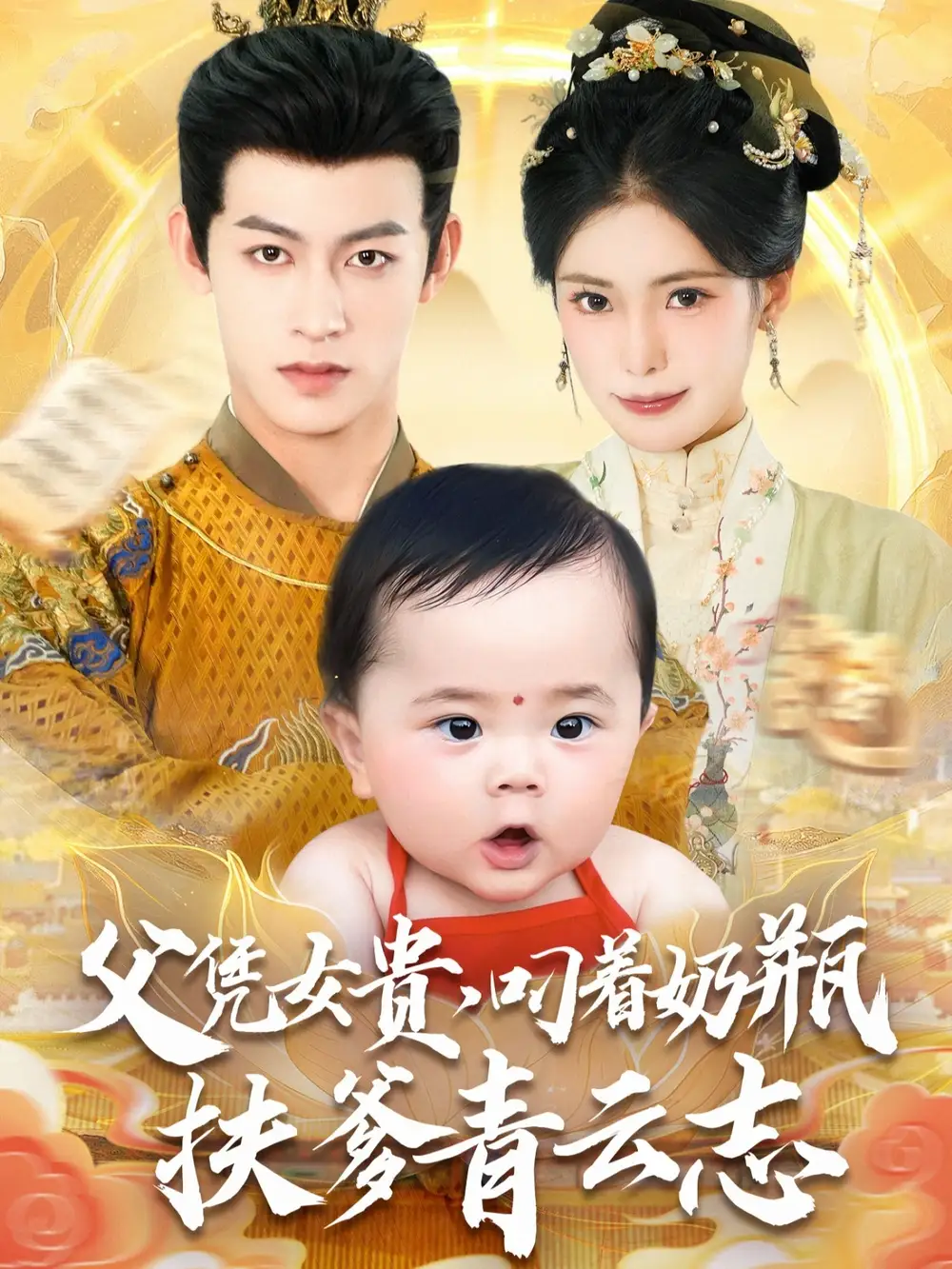 惊艳短剧！《父凭女贵叼着奶瓶扶爹青云志》萌娃逆袭记